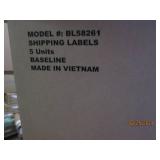 case of 5 shipping labels 500 per p...