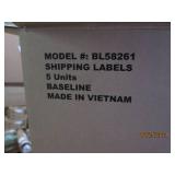 case of 5 shipping labels 500 per p...