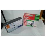 Washing Machine Outlet Box And Tub And Shower Set.