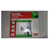 Washing Machine Outlet Box And Tub And Shower Set.