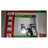 Washing Machine Outlet Box And Tub And Shower Set.