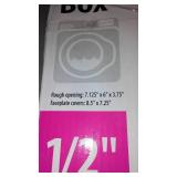 Washing Machine Outlet Box and More.