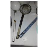 Mostly Enamelware Lot. (16 Pieces.