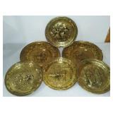 Decorative Metal Wall Hanging Plates