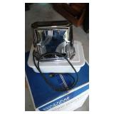 Vintage Toaster And Enamel Ware Refrigerator Box.