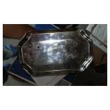 Vintage Toaster And Enamel Ware Refrigerator Box.