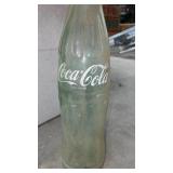 Wood Coca Cola Coke Crate And Bottles.