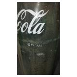 Wood Coca Cola Coke Crate And Bottles.