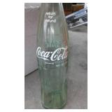 Wood Coca Cola Coke Crate And Bottles.