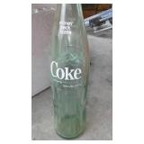 Wood Coca Cola Coke Crate And Bottles.