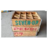 7UP Pepsi RC Wood Crates