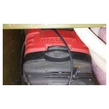 Metal Cabinet with Contents