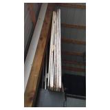 Metal Cabinet with Contents