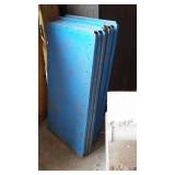 Metal Cabinet with Contents