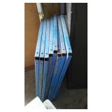 Metal Cabinet with Contents