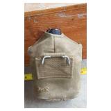 Canteen, Bell,  Oil Lights (2), Cast Iron Toy Canon and More.