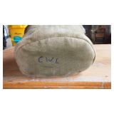 Canteen, Bell,  Oil Lights (2), Cast Iron Toy Canon and More.