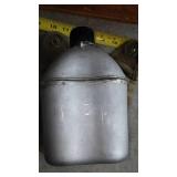 Canteen, Bell,  Oil Lights (2), Cast Iron Toy Canon and More.