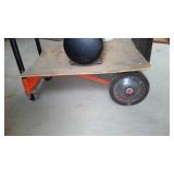 2 Gallon Air Tank and 2 Wheel Dolly