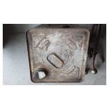 Vintage Stewart Paint Thinner Can and Horse Hamnes