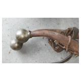 Vintage Stewart Paint Thinner Can and Horse Hamnes