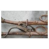 Vintage Stewart Paint Thinner Can and Horse Hamnes