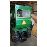 John Deere 318 Lawn and Garden Tractor with Cab.