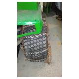 John Deere 318 Lawn and Garden Tractor with Cab.