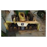 John Deere 318 Lawn and Garden Tractor with Cab.