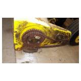 John Deere 318 Lawn and Garden Tractor with Cab.