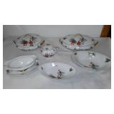 Royal Schwarzburg China Serving Dishes.