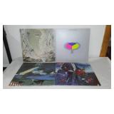 YES Vinyl Record Albums (4)