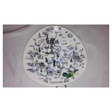 Vintage Salad / Fruit Server And Kaysons China Serving Bowls (2).