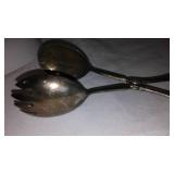 Vintage Salad / Fruit Server And Kaysons China Serving Bowls (2).