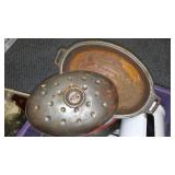 Misc. Enamelware and Jars.