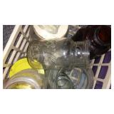 Misc. Enamelware and Jars.