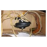 Glass Insulators, Shoe Stretchers, Military Flight Headphones.