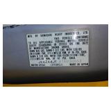 2001 Kawasaki Motorcycle ZX600J