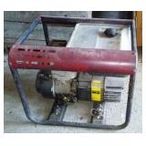 Homelite generator with Briggs and Stratton Engine.