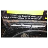 Homelite generator with Briggs and Stratton Engine.