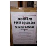 Outdoor Cooking Pit. NEW