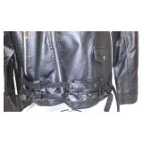 New Black Biker Jacket.