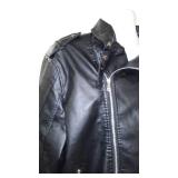 New Black Biker Jacket.
