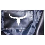 New Black Biker Jacket.