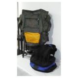 Hiking Ridgeway Frame Backpack and Picnic backpack.