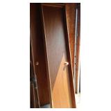 Oak Finished Interior Slab Doors (4) and Interior Doors (2).