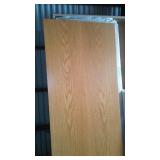 Oak Finished Interior Slab Doors (4) and Interior Doors (2).