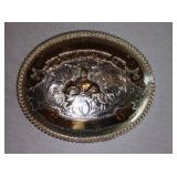 Bronc Riding Belt Buckle.