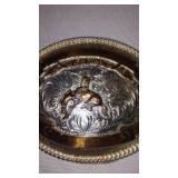 Bronc Riding Belt Buckle.