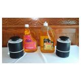 Mosquito Fans (2), Torch Oil (2)